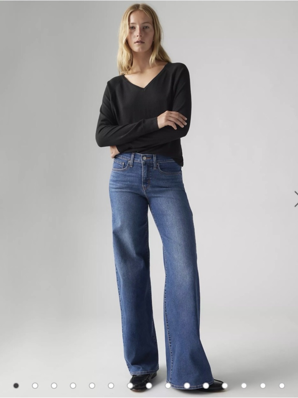 Levi’s 318 Shaping Wide Leg Women’s Jeans | 28x34